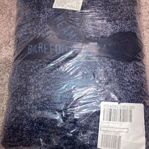 Barefoot Dreams CozyChic Cali Cardi HE Indigo/sea Blue Size 1x